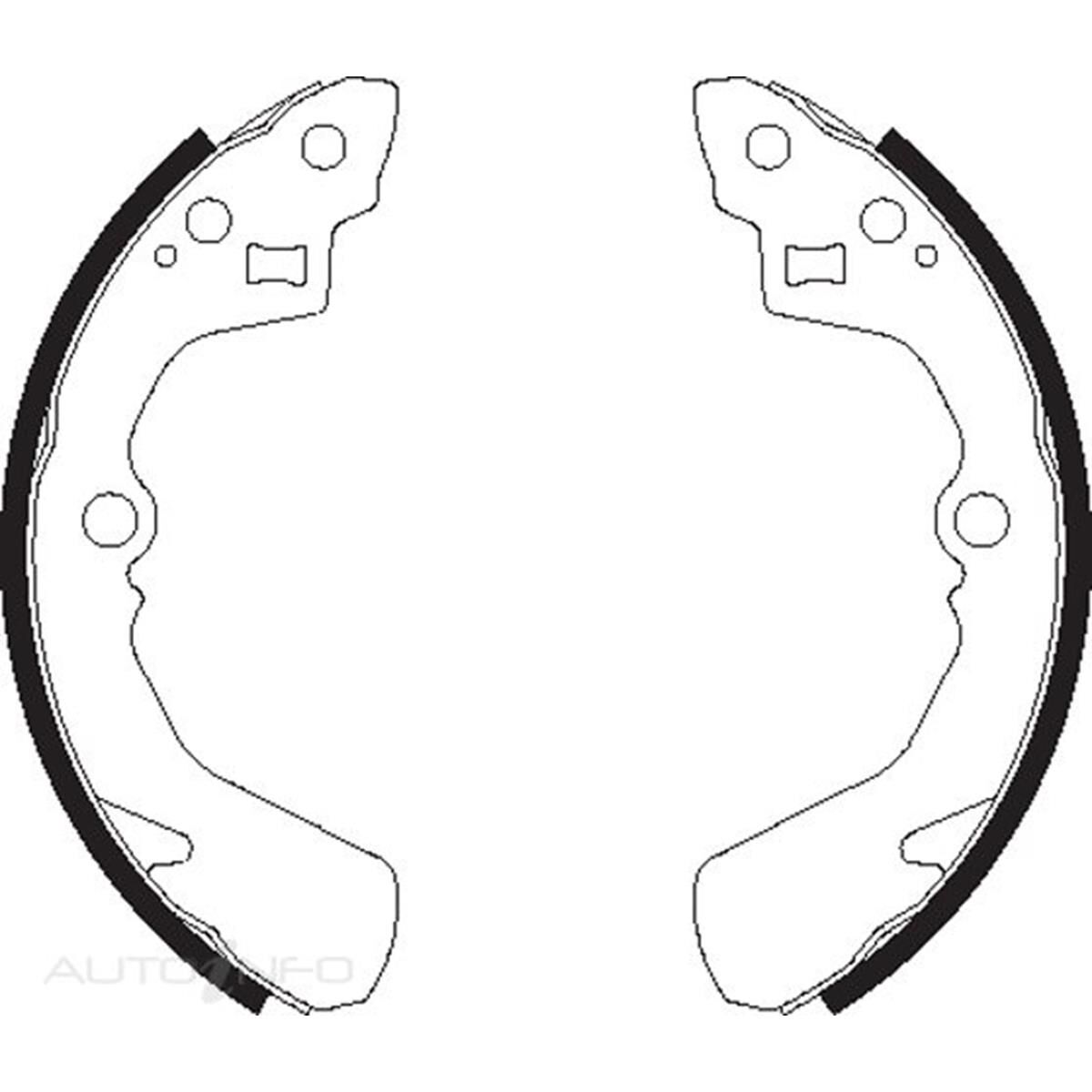 BENDIX BRAKE SHOES, , scaau_hi-res