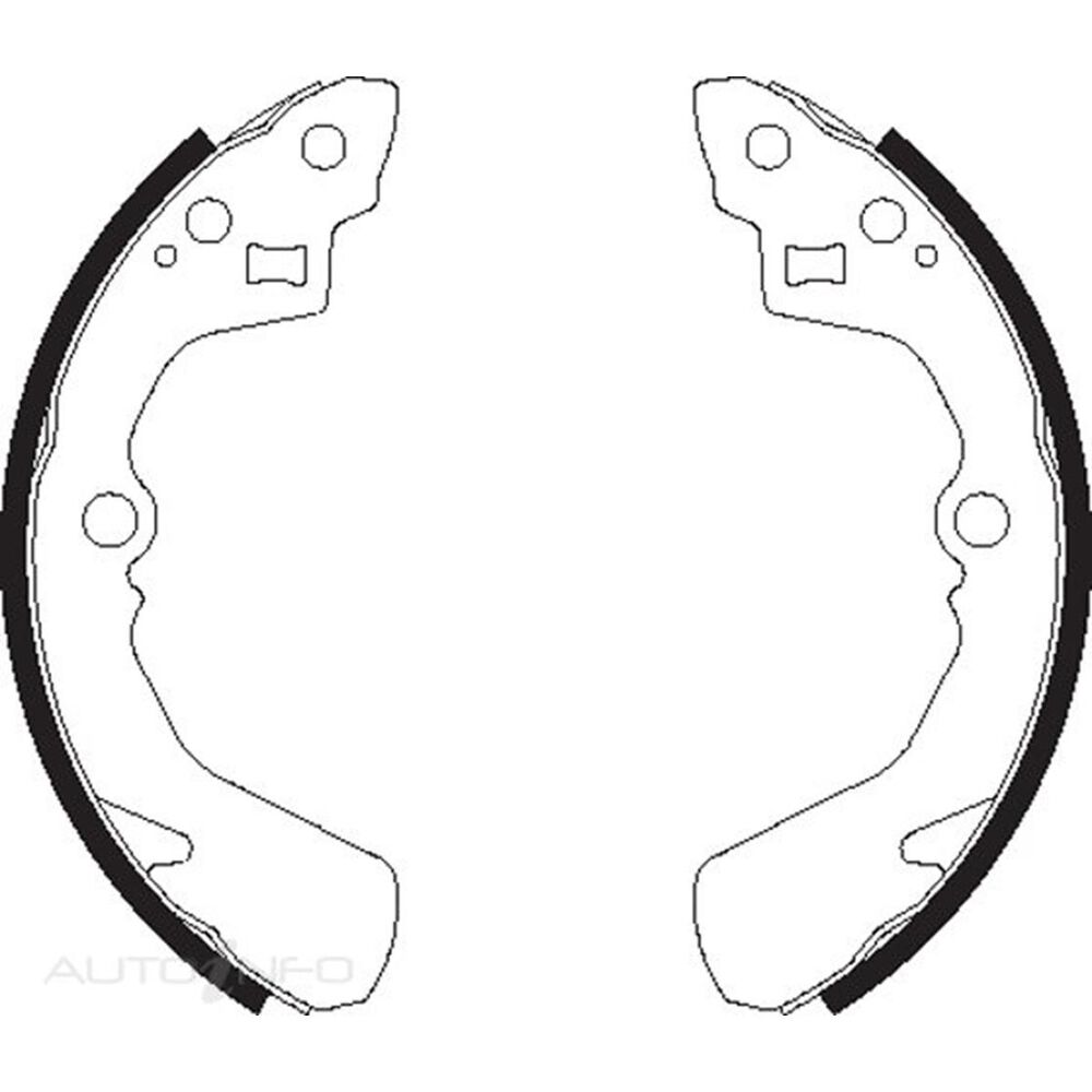 Bendix Brake Shoes - BS1682 | Supercheap Auto