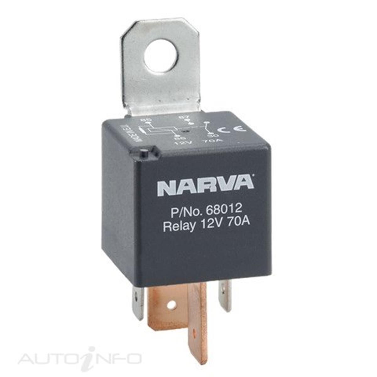 RELAY 24V 4PIN 50A BL PACK, , scaau_hi-res