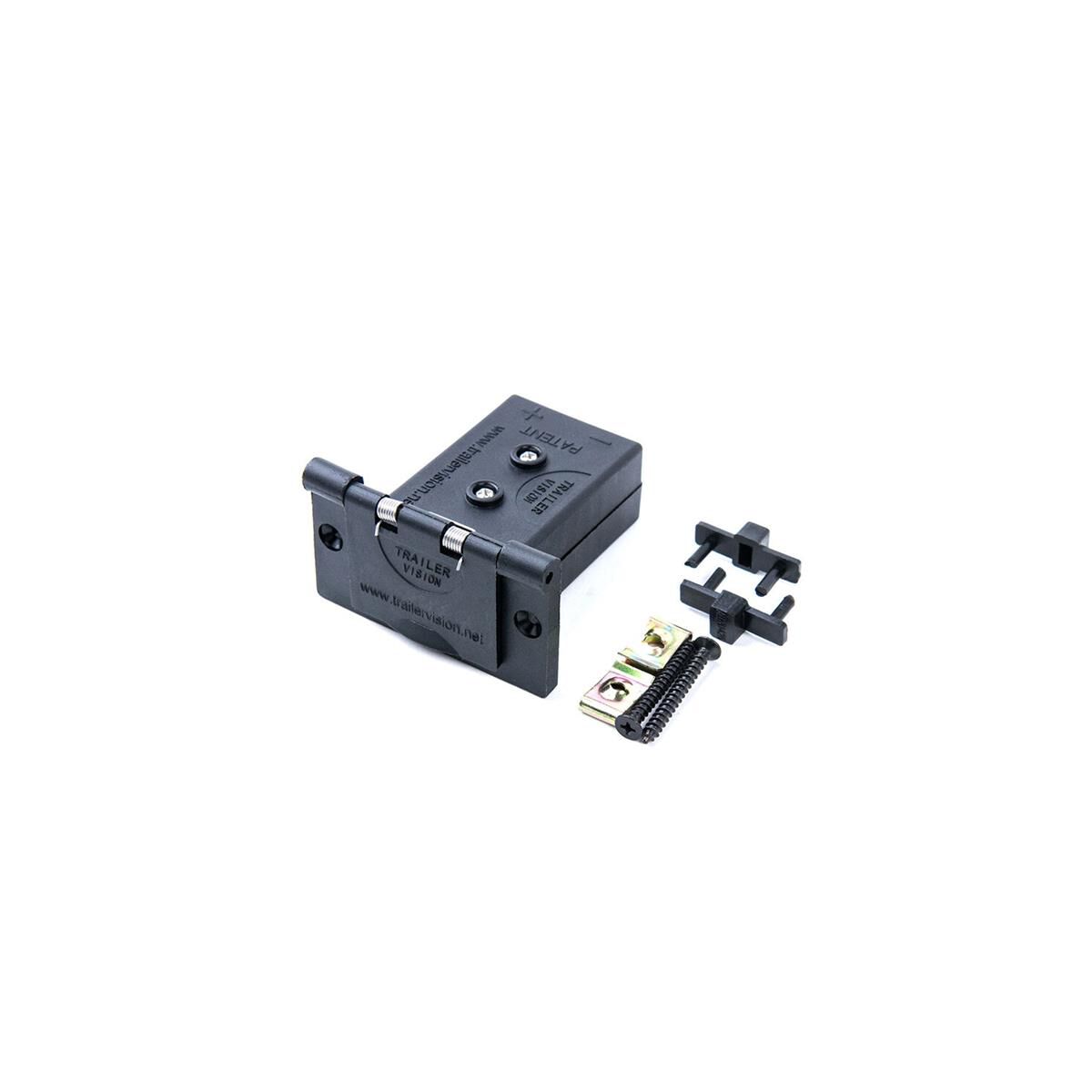 50AMP CONNECTOR SLIMLINE FLUSH MOUNT, , scaau_hi-res