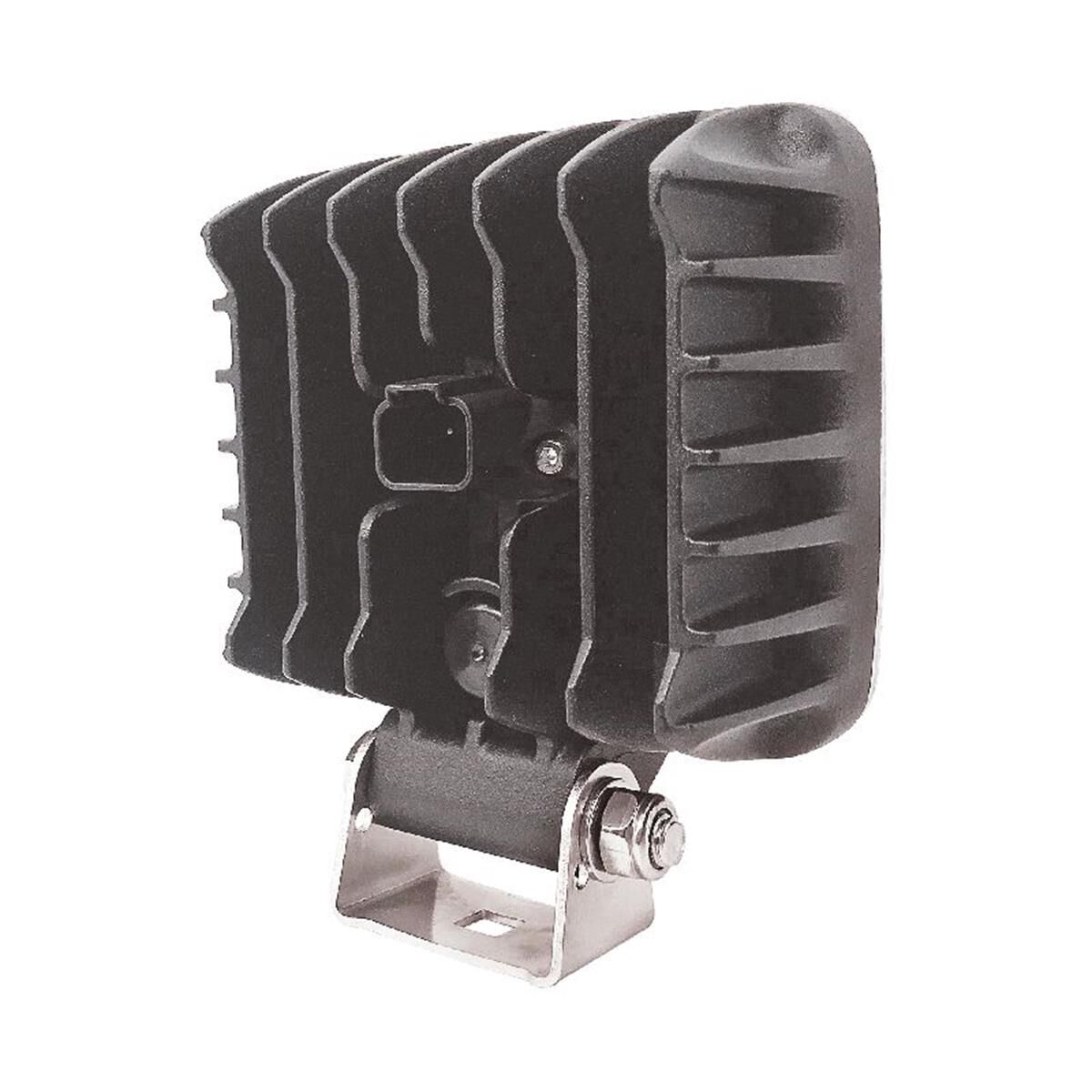 LED SQUARE WORKLAMP FLOOD BEAM60 Deg 9-36V 24W 24 LEDs BLACKHSNG 2,800Lmn IP68, , scaau_hi-res