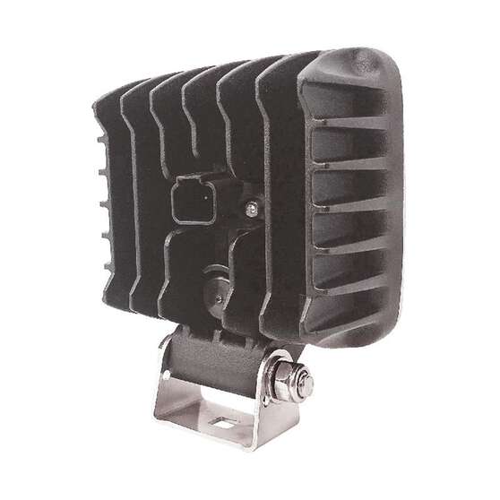 LED SQUARE WORKLAMP FLOOD BEAM60 Deg 9-36V 24W 24 LEDs BLACKHSNG 2,800Lmn IP68, , scaau_hi-res