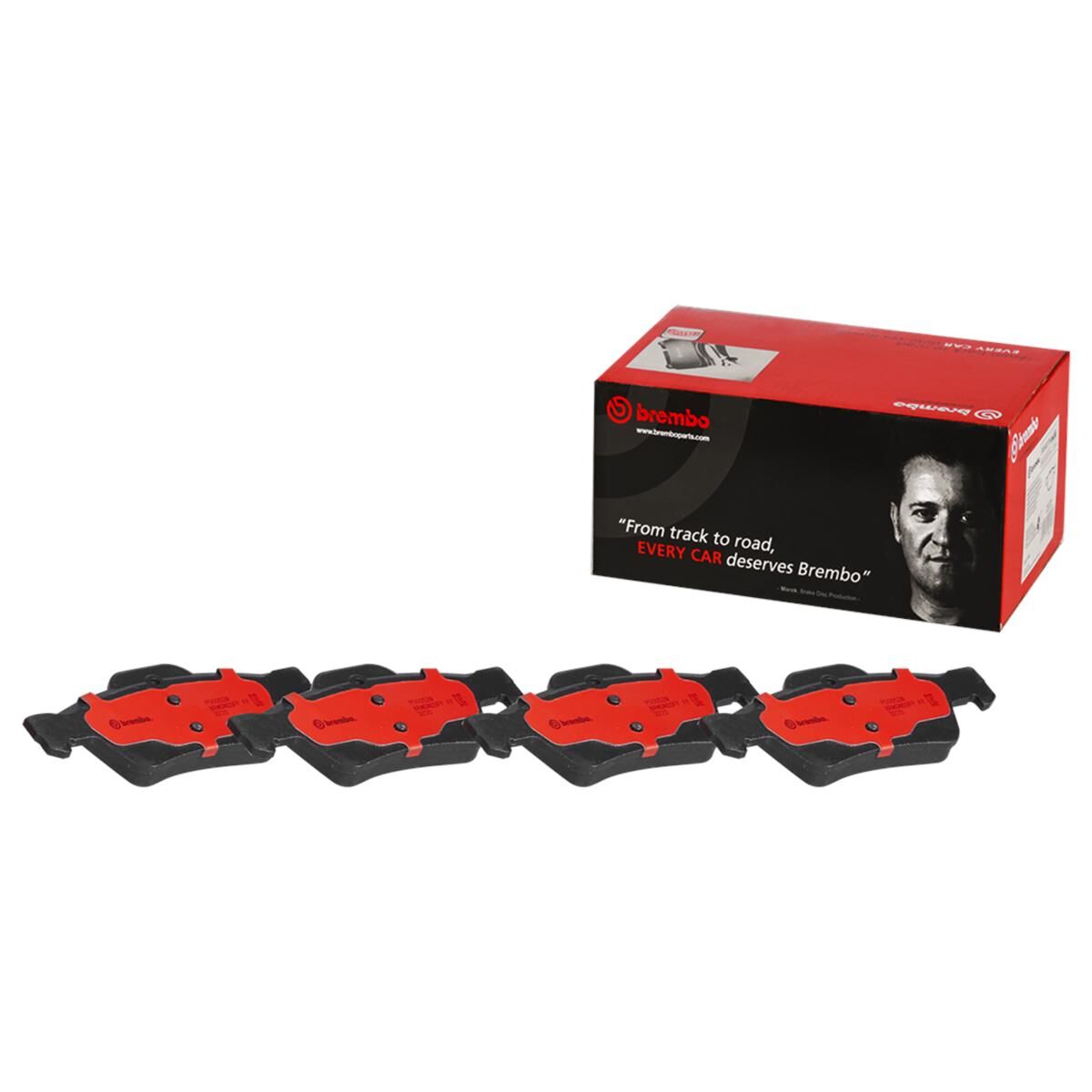 BREMBO DISC PAD SET NAO CERAMIC, , scaau_hi-res