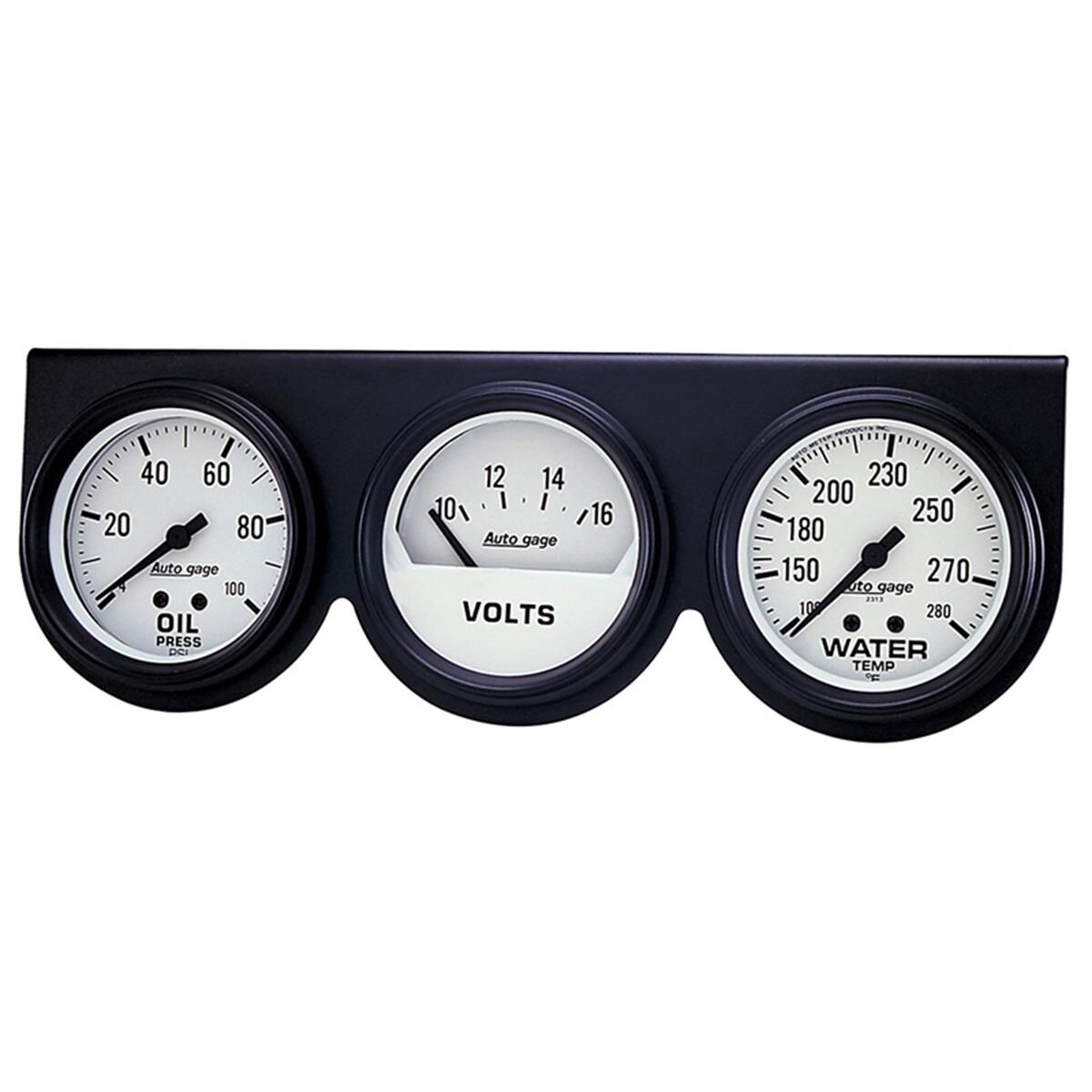 2-5/8 3 GAUGE CONSOLE, OIL/WA, , scaau_hi-res