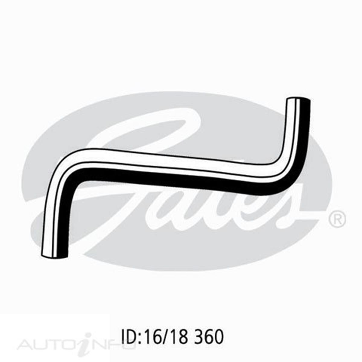 02-1411 GATES HEATER HOSE, , scaau_hi-res