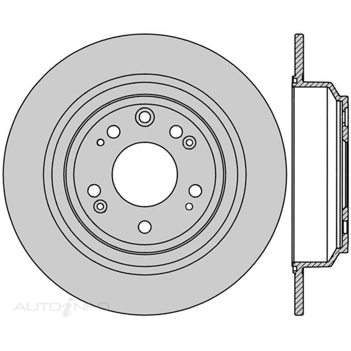 PTX HONDA ACCORD EURO REAR 09 ON, , scaau_hi-res