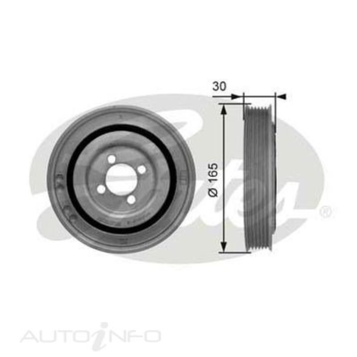 TVD1032 TORSIONAL VIB DAMPER, , scaau_hi-res