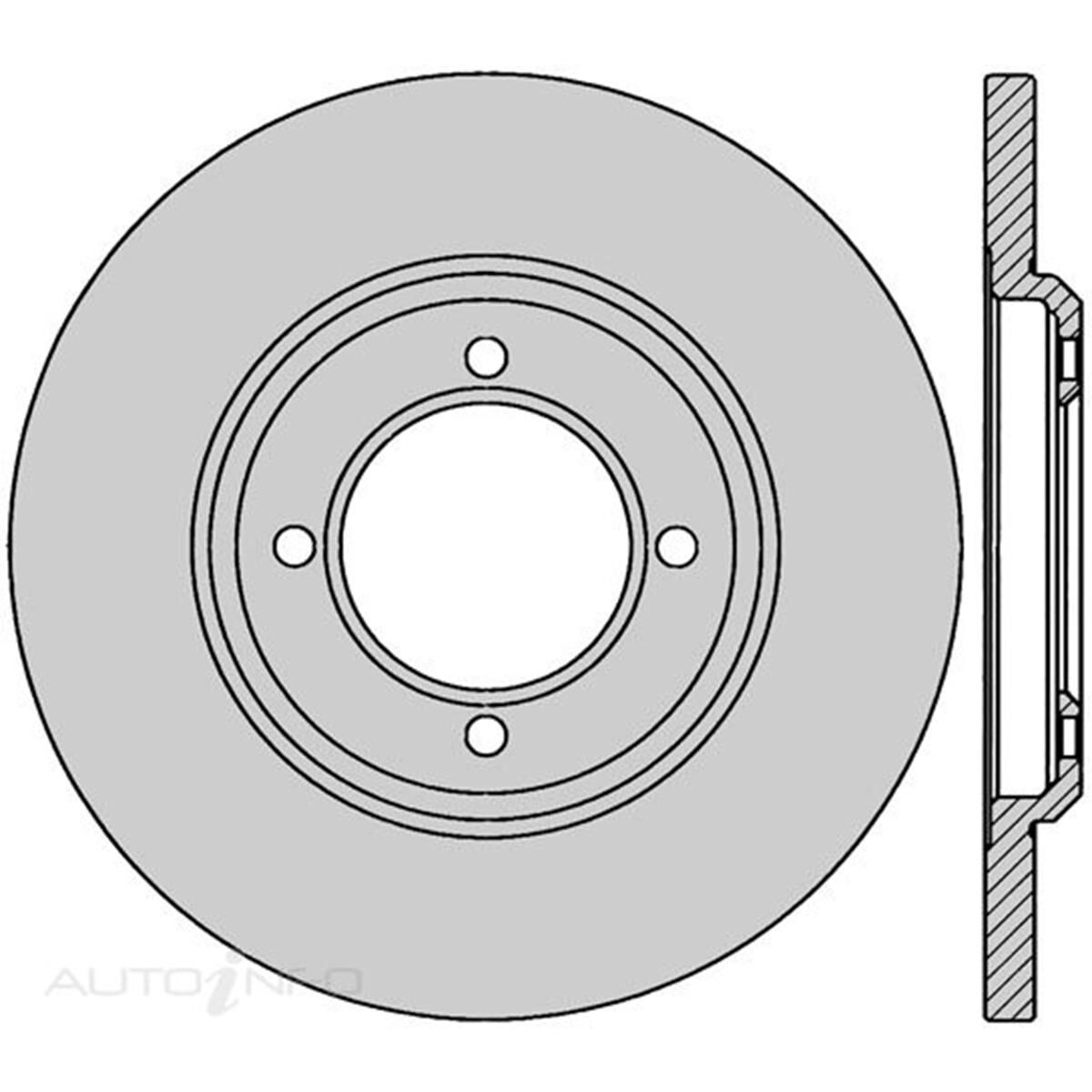 IBS Brake Rotor - Single, BR705 | Supercheap Auto