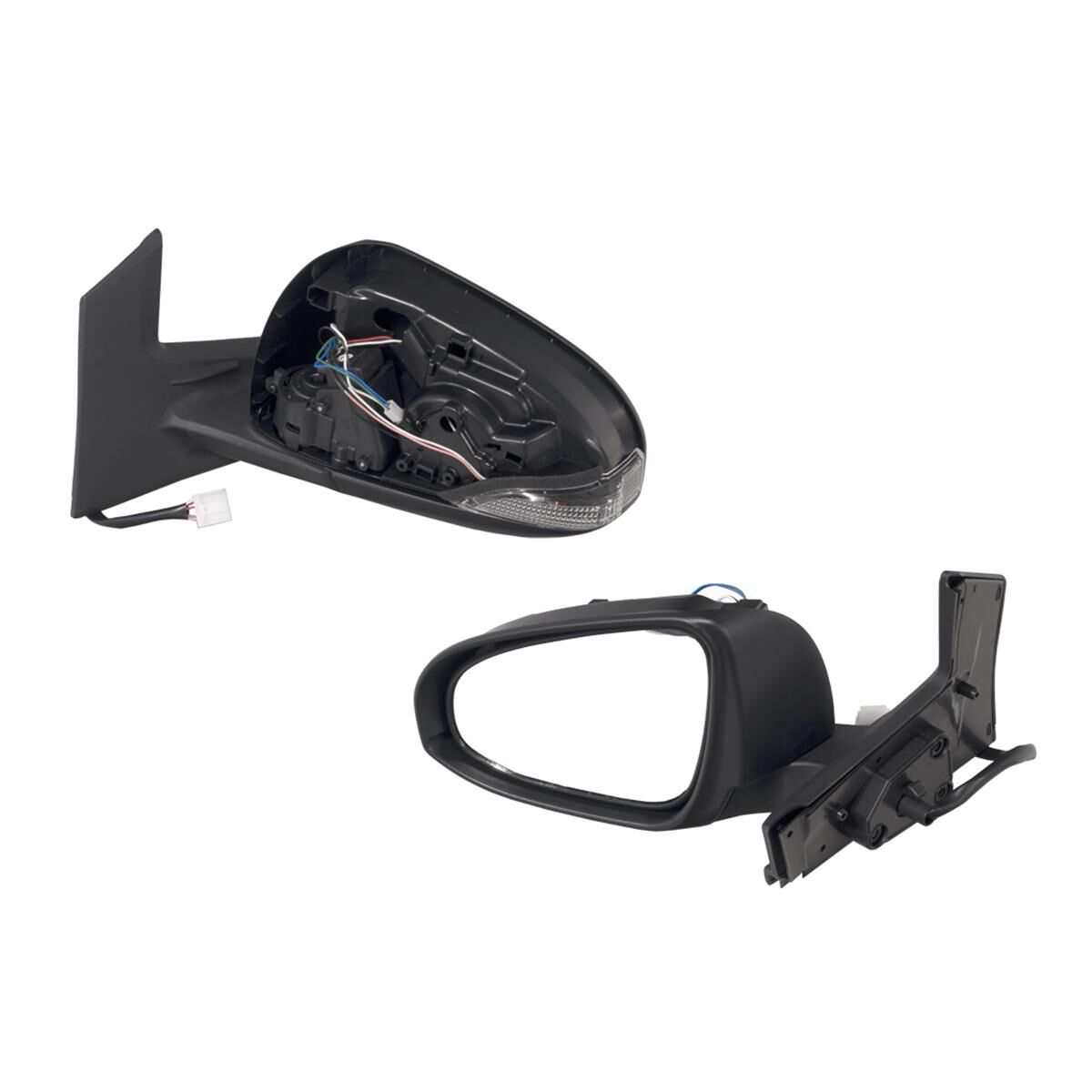 TOYOTA PRIUS C  NHP10  12/2011 ~ ONWARDS  ELECTRIC DOOR MIRROR  LEFT HAND SIDE  PLUG TYPE: 5 PIN, , scaau_hi-res