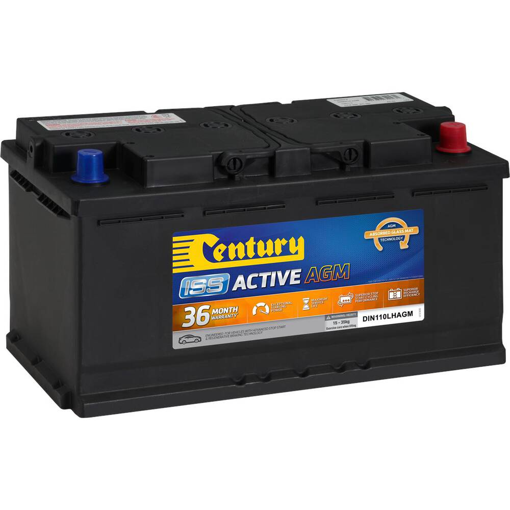 Century ISS Battery - DIN110LHAGM - 106128 | Supercheap Auto