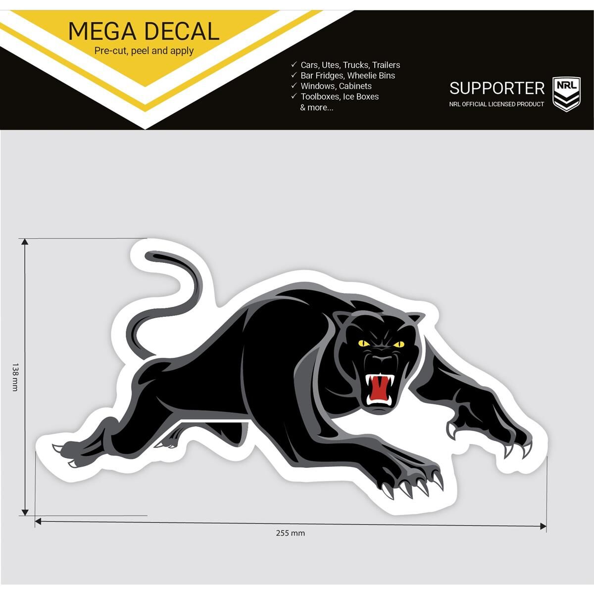 PANTHERS ITAG MEGA DECAL, , scaau_hi-res