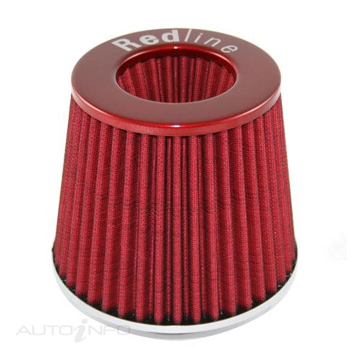 A/FILTER CONICAL TYPE RED 76MM NECK, , scaau_hi-res