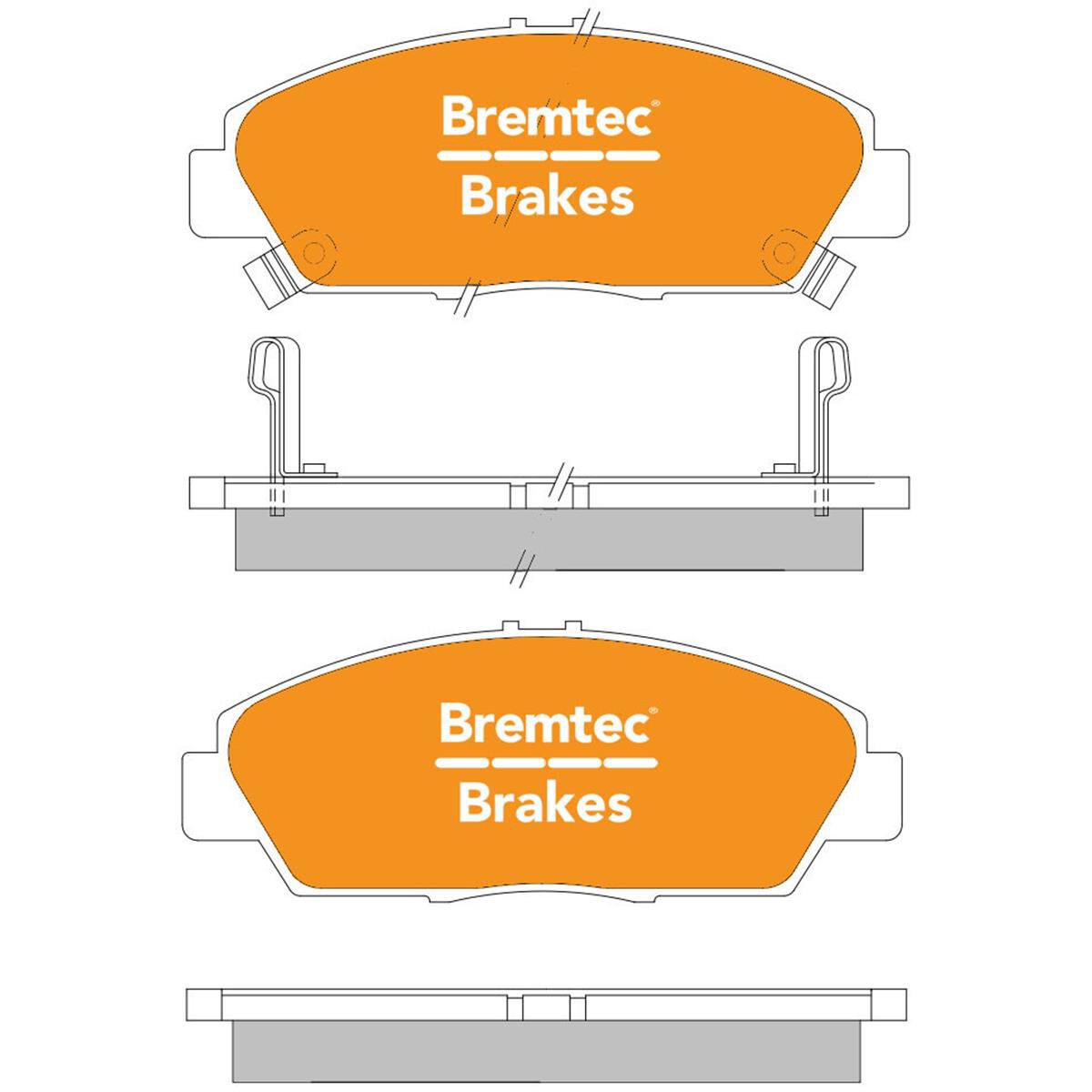 TRADE-LINE BRAKE PADS SET, , scaau_hi-res