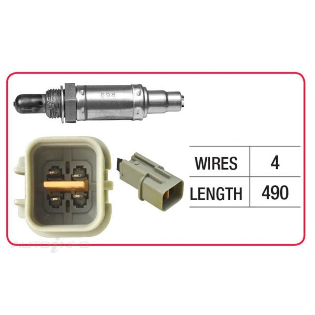 OXYGEN SENSOR - MITSUBISHI, , scaau_hi-res