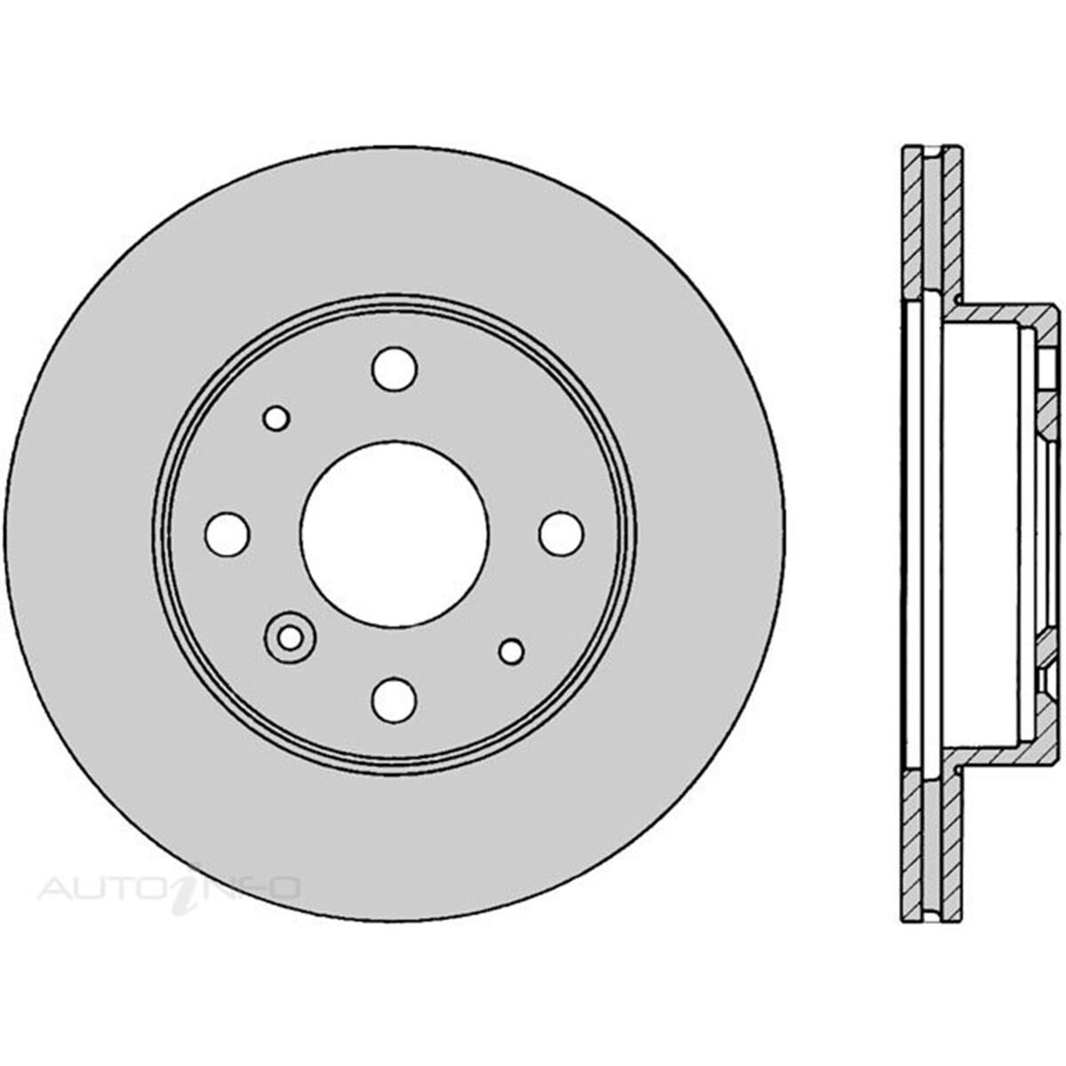 Protex Ultra Brake Rotor - DR295 | Supercheap Auto