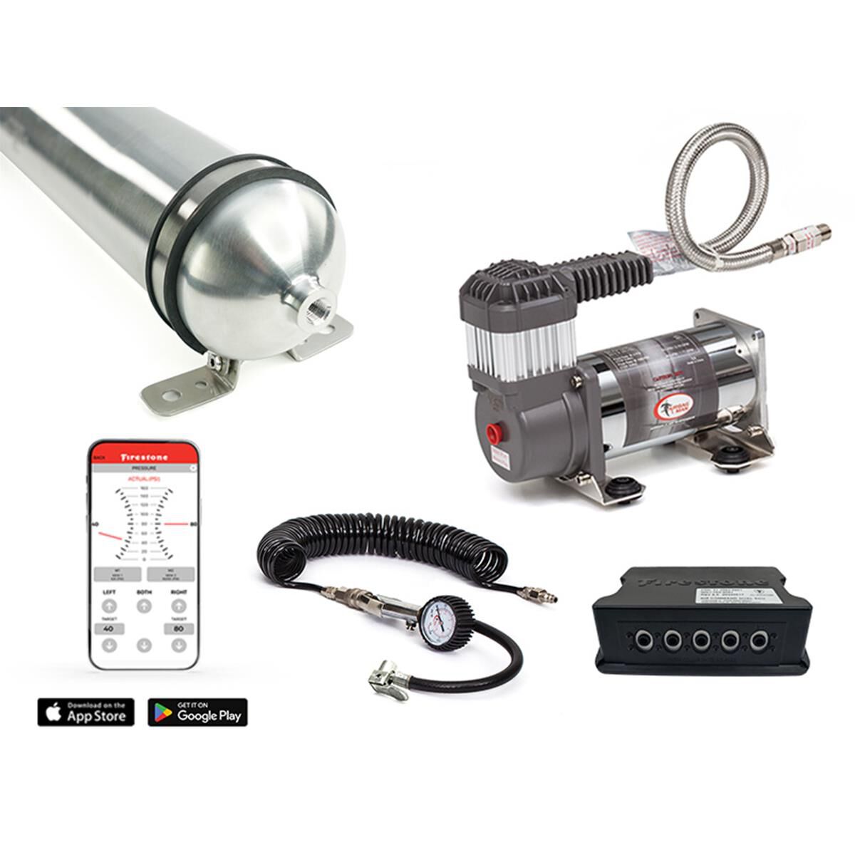 FIRESTONE WIRELESS APP CONTROL WITH TYRE INFLATION USING 1 GALLON AIR TANK & HEAVY DUTY AIR COMPRESSOR, , scaau_hi-res