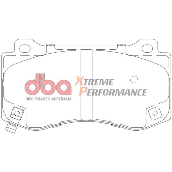 DBA XP PERFORMANCE BRAKE PADS Chrysler 300C SRT8, , scaau_hi-res