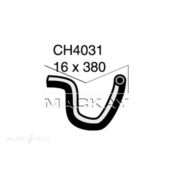 Heater Hose  - MITSUBISHI TRITON ME - 2.6L I4  PETROL - Manual & Auto, , scaau_hi-res