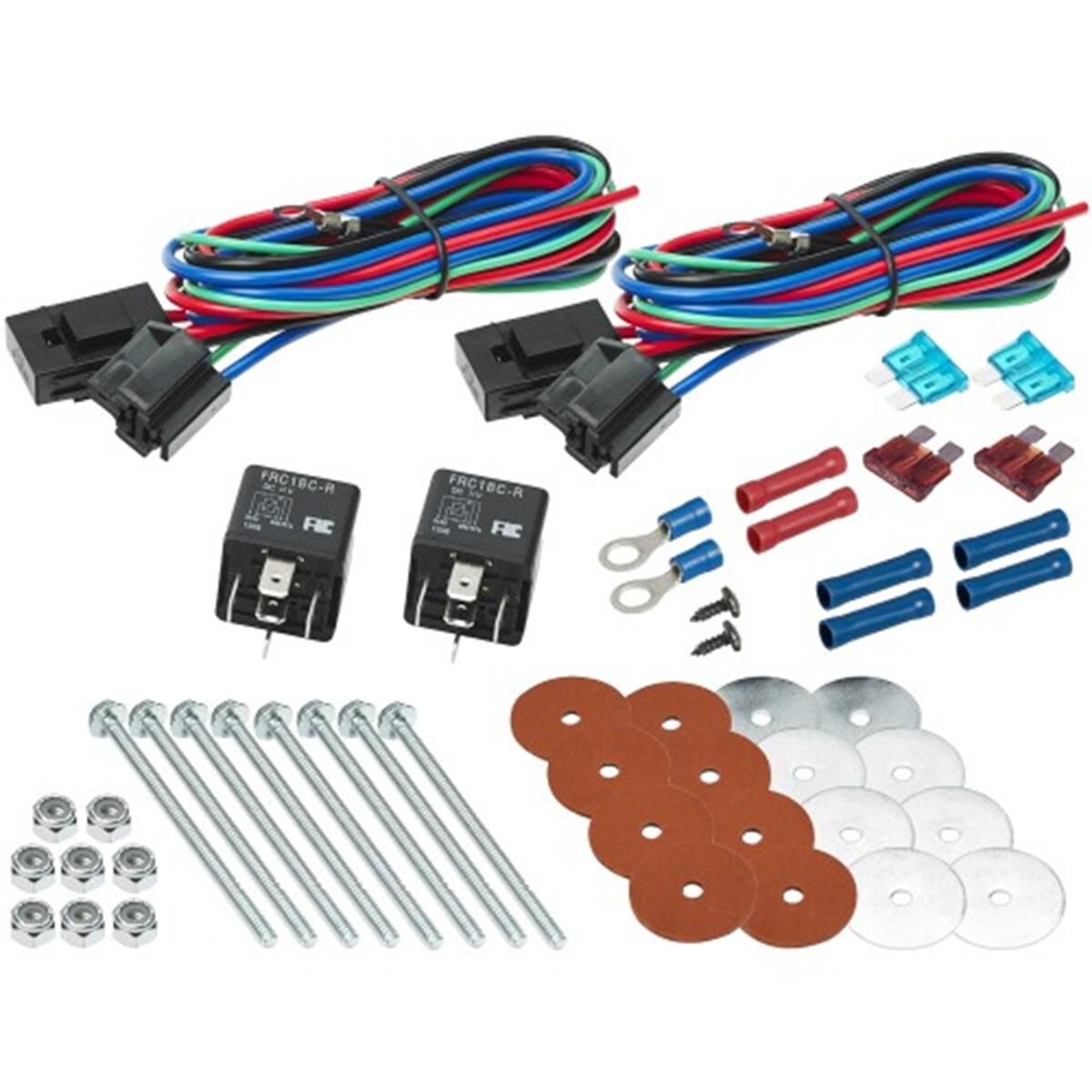 DUAL FAN WIRING KIT 24V UNIVERSAL, , scaau_hi-res