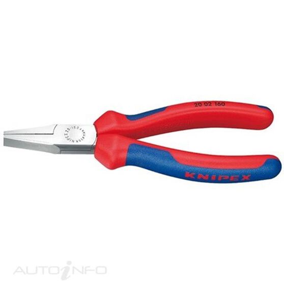 KNIPEX FLAT NOSE PLIERS 160MM, , scaau_hi-res