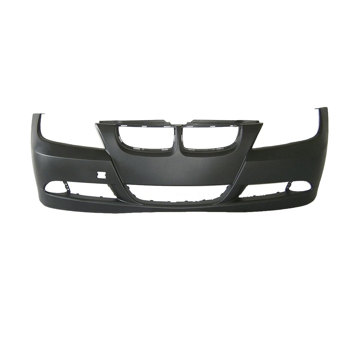 BMW 3 SERIES  E90/E91 SEDAN/WAGON  03/2005 ~ 08/2008  FRONT BUMPER BAR COVER  WITHOUT SENSOR AND WASHER JET HOLES, , scaau_hi-res