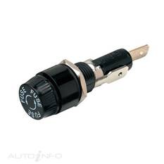 GLASS FUSE HOLDER 10 AMP, , scaau_hi-res