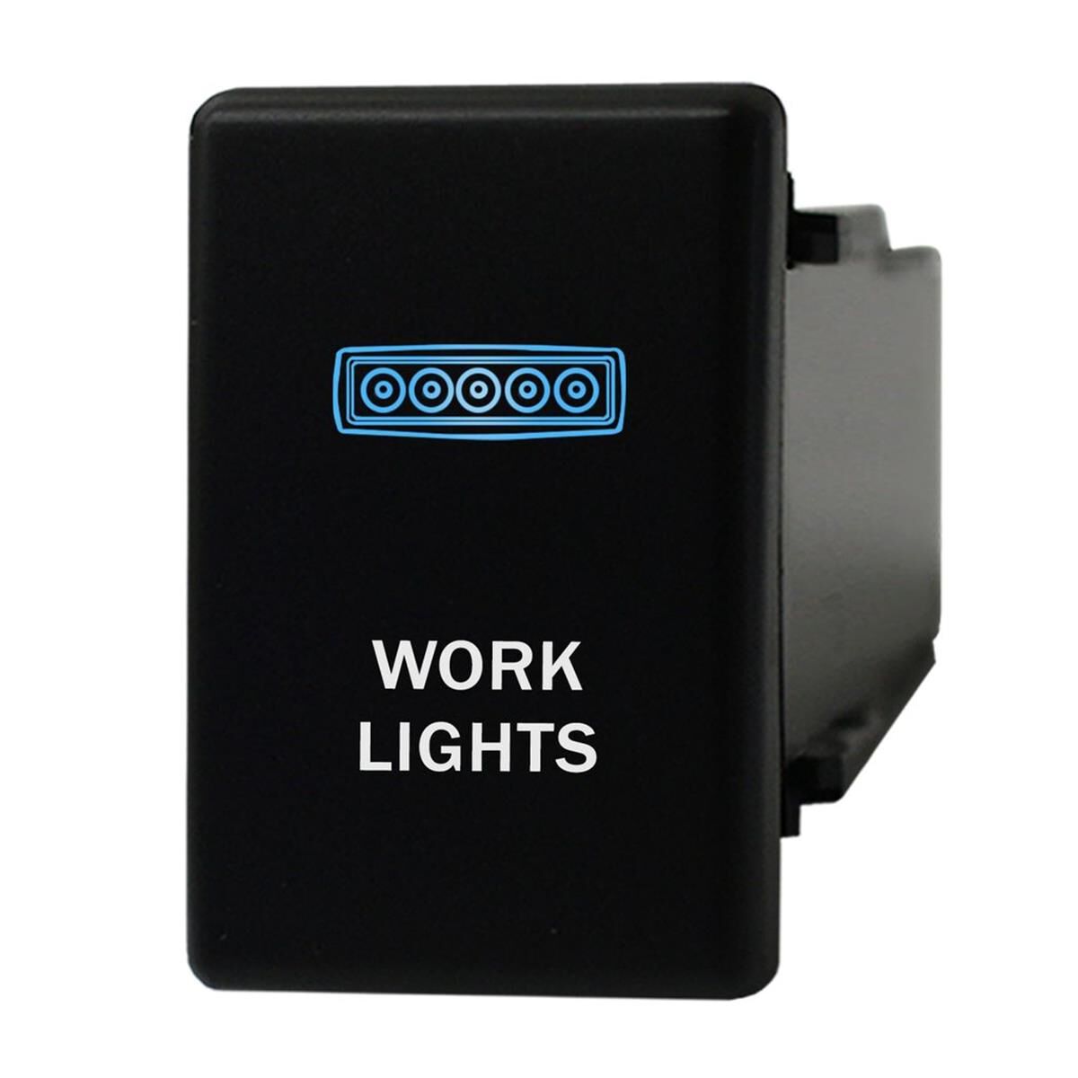 SWITCH PUSH BUTTON ON/OFF 12V WORK LIGHTS T/S ISUZU D-MAX, MUX, BT-50 2020 On, , scaau_hi-res