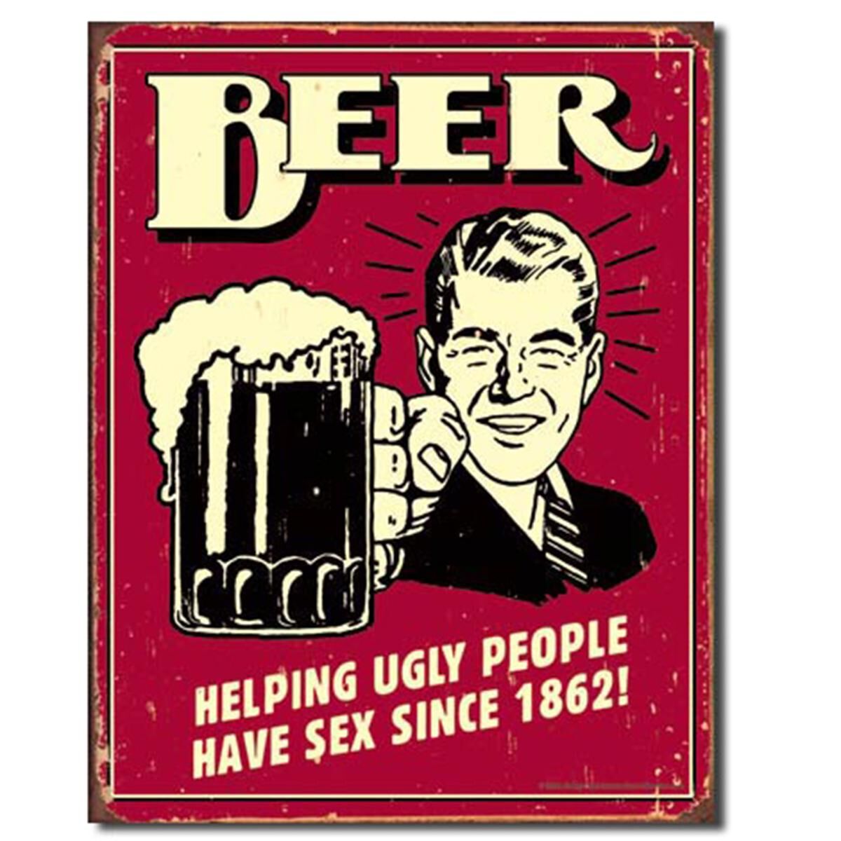 Sign-Beer-Ugly People, , scaau_hi-res