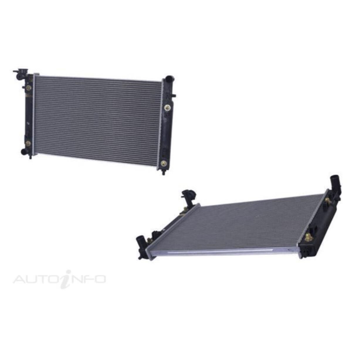 HOLDEN COMMODORE  VX  10/2000 ~ 09/2002  RADIATOR  3.8 LITRE V6 PETROL- (LN3)  RADIATOR FANSLIDES ONTORADIATOR, , scaau_hi-res