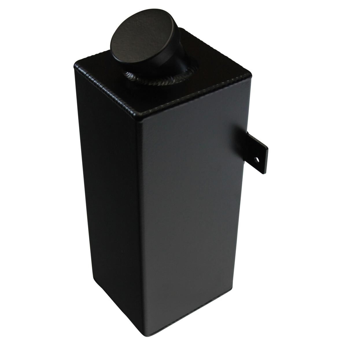 Windscreen Washer Bottle Black Finish Alloy Vertical (1.8 Litre), , scaau_hi-res