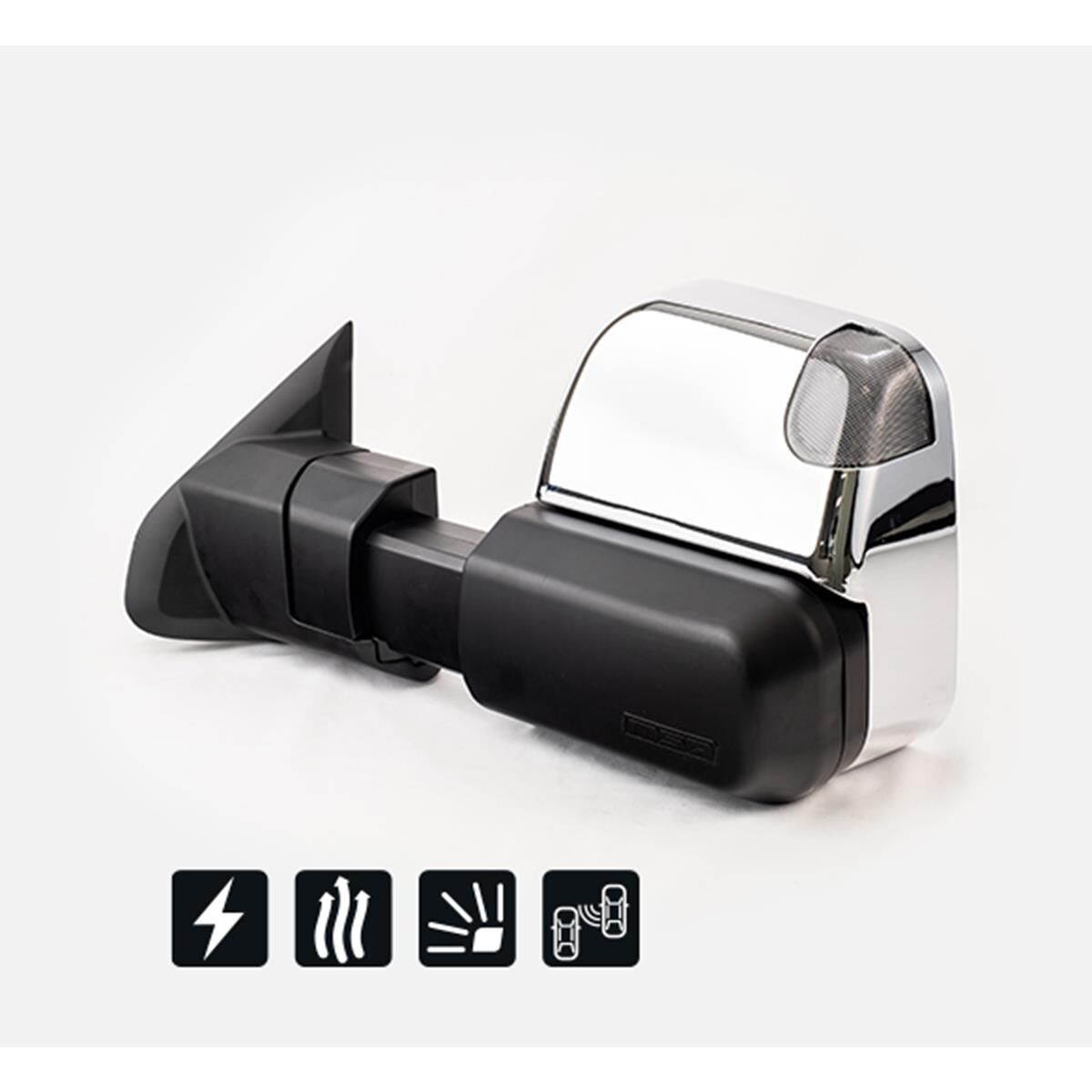 TOWING MIRROR NISSAN NAVARA D23 11/2020-CURRENT, , scaau_hi-res