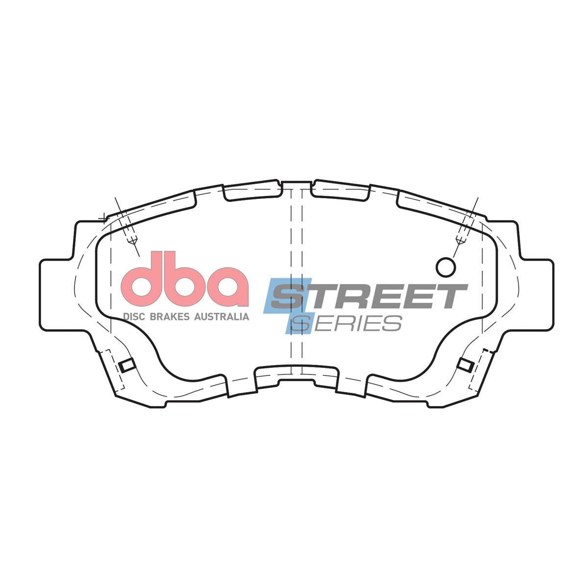 DBA SS STREET SERIES BRAKE PADS [ Holden/Lexus & Toyota 1991-2004 F ], , scaau_hi-res