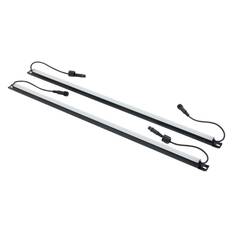 4 BAR LED CAMPNG LIGHT KIT 12V ORNG/WHT ILLUM MAGNET/CLIP MNT 2x DIMMER SWITCH IP65 HULK, , scaau_hi-res