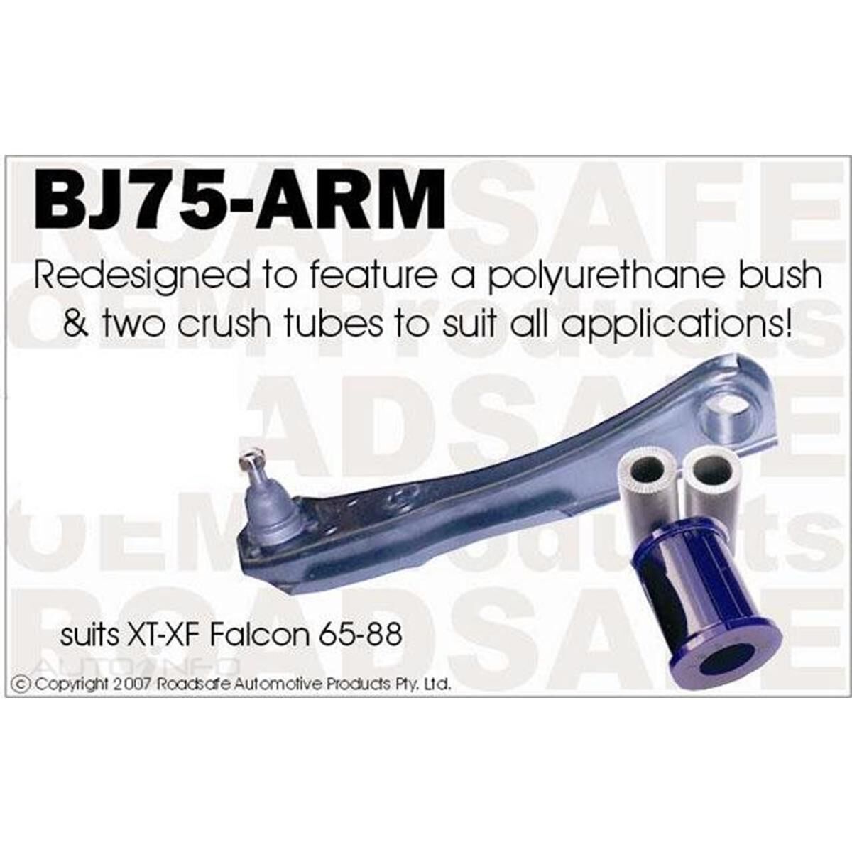 KIT - FORD FALCON ARM WITH URETHANE BUSH + BJ, , scaau_hi-res