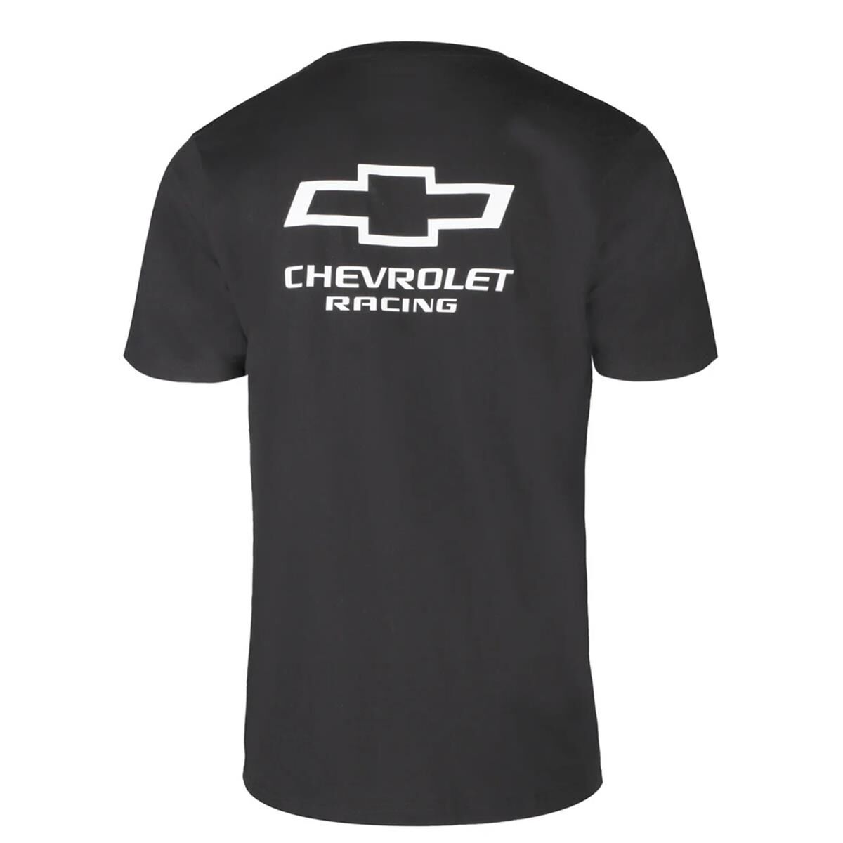 CHEVROLET RACING CASUAL T-SHIRT - BLACK [XL], , scaau_hi-res