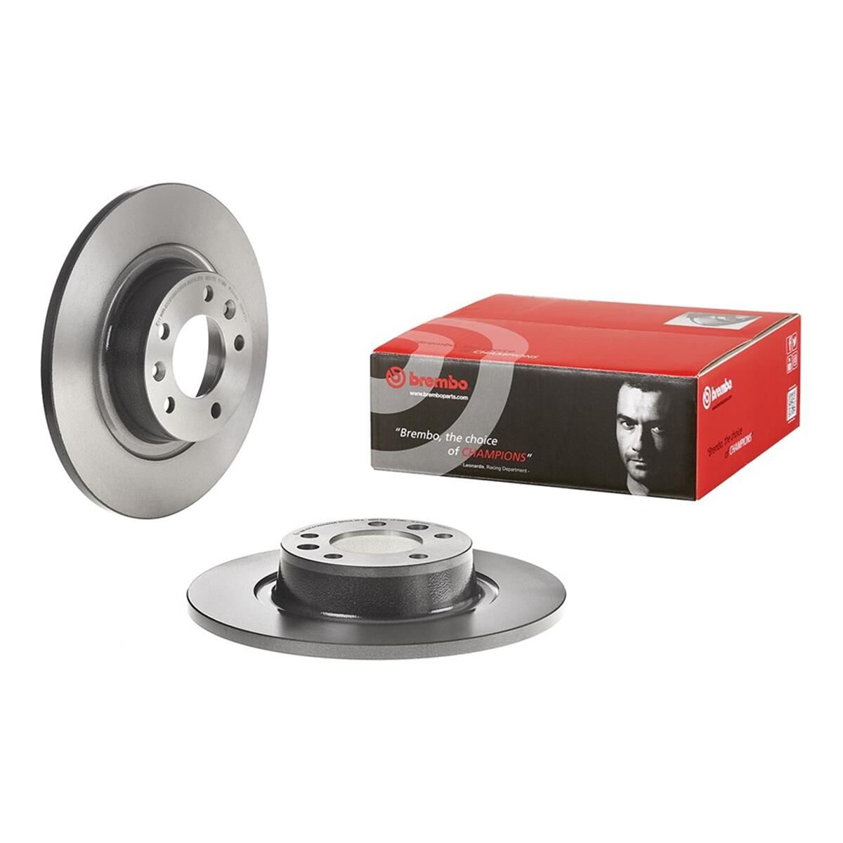 Brembo Prime Solid Brake Rotor - Single - 08.9367.11 | Supercheap Auto