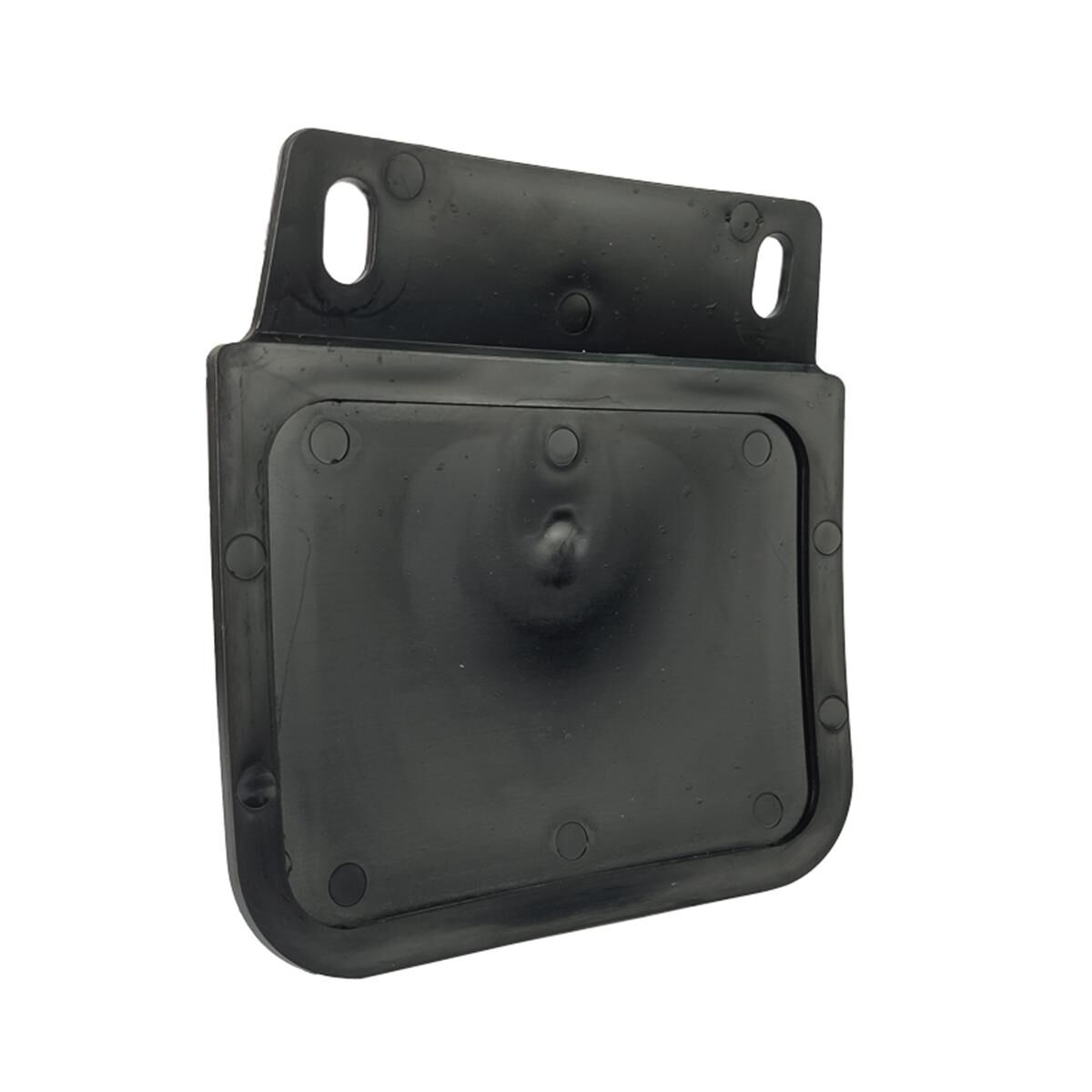 Sunrise Plain PVC Black Mud Flap Large - 220mm x 180mm, , scaau_hi-res