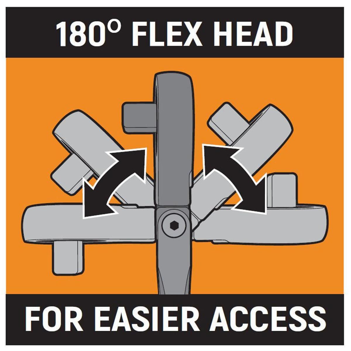 SOCKET HANDLE 1/4"  3/8" DRIVE RATCHET TEARDROP FLEX HEAD CUSHION GRIP 120XP 2PC, , scaau_hi-res