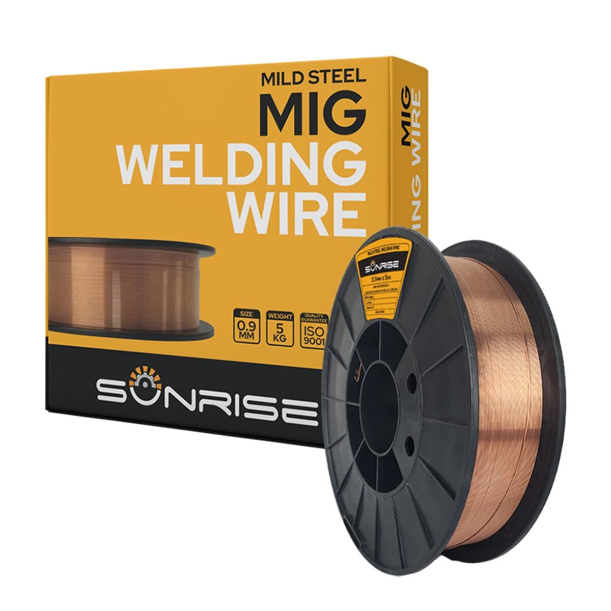 Sunrise MIG Welding Wire 0.9mm 15kg Spool 270mm, , scaau_hi-res