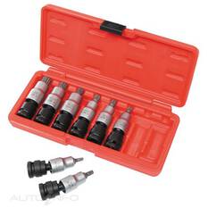 TOLEDO BIT SOCKET SET METRIC HEX 8PC, , scaau_hi-res