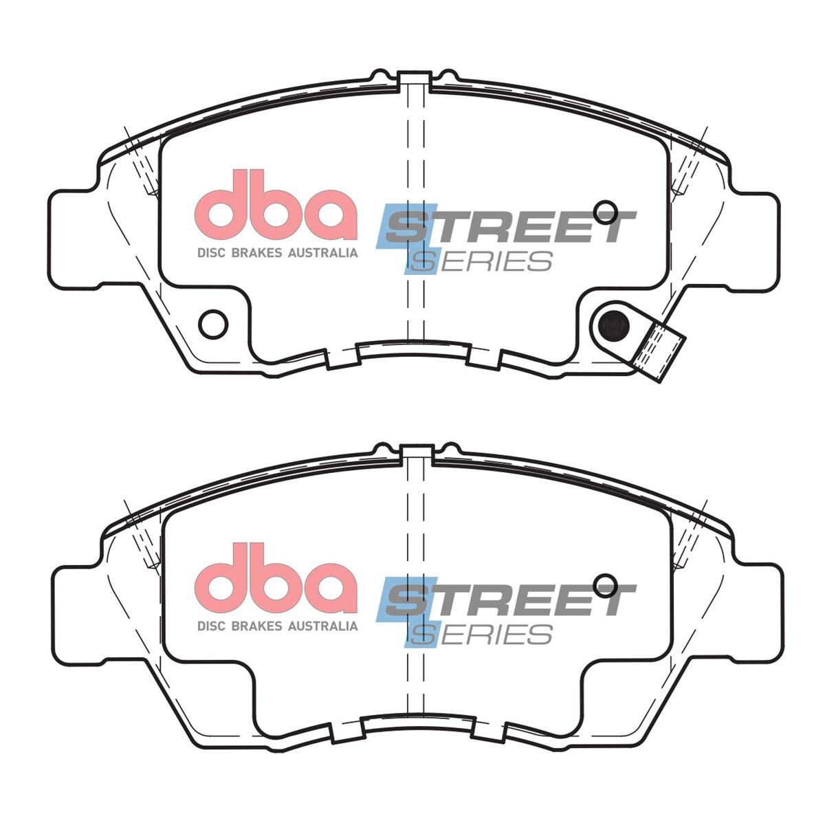 DBA SS STREET SERIES BRAKE PADS [ Honda & Isuzu 1993-2006 F ], , scaau_hi-res