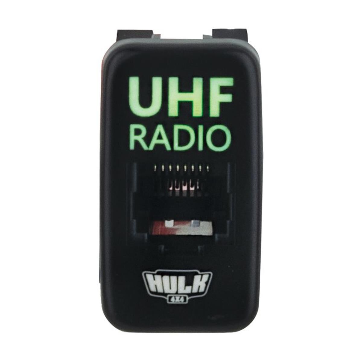 RJ45 UHF SOCKET OE RPL T/S EARLY TOYOTA GREEN LED 40 x 22mm, , scaau_hi-res