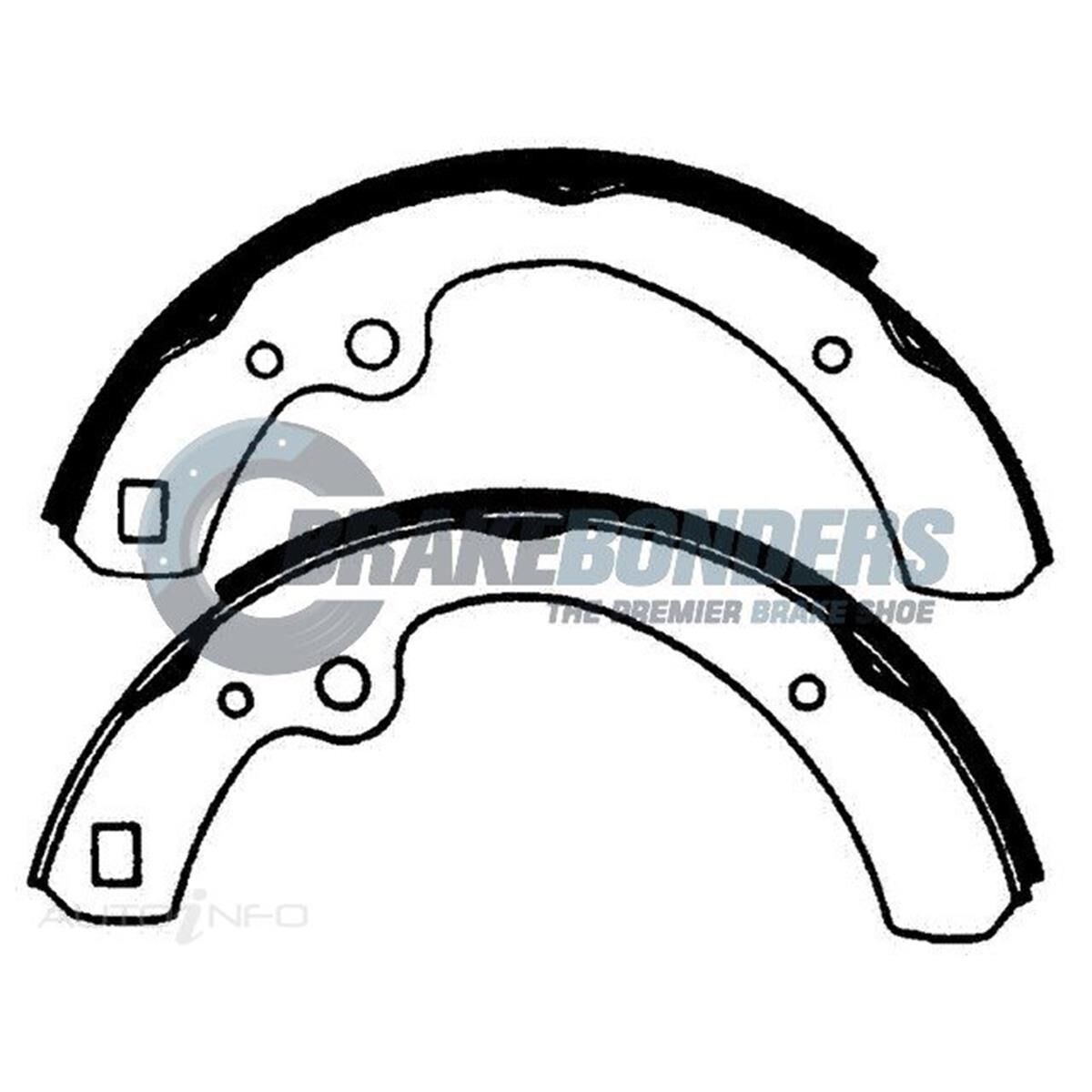 Brake Shoes - Nissan 228.6mm, , scaau_hi-res