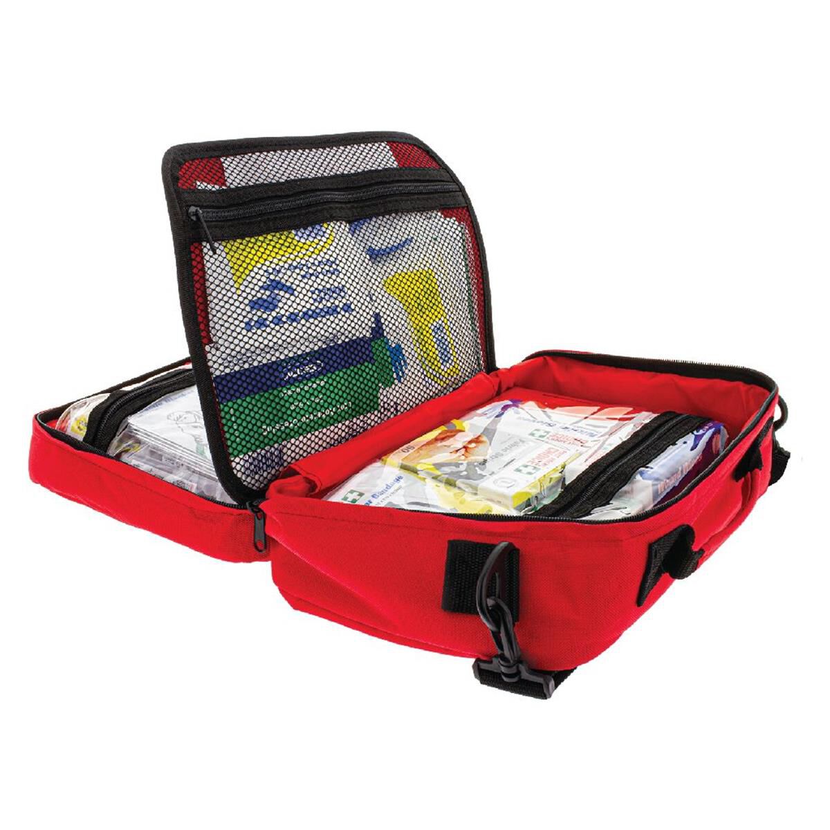 WORKPLACE FIRST AID KIT WP1 SOFT RED DURABLE CASE, , scaau_hi-res