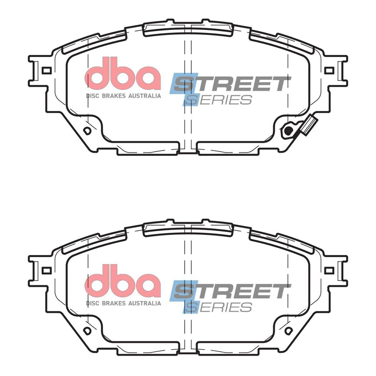 DBA SS STREET SERIES BRAKE PADS [ Holden Jackaroo/Fuso Canter 2011 - On F ], , scaau_hi-res