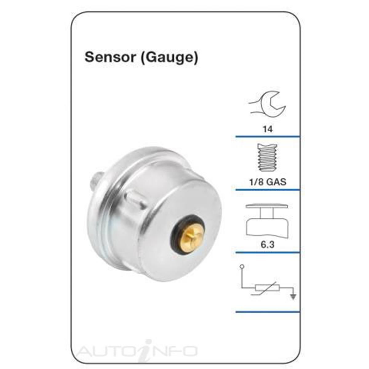 TRIDON OIL PRESSURE SENSOR (GAUGE), , scaau_hi-res