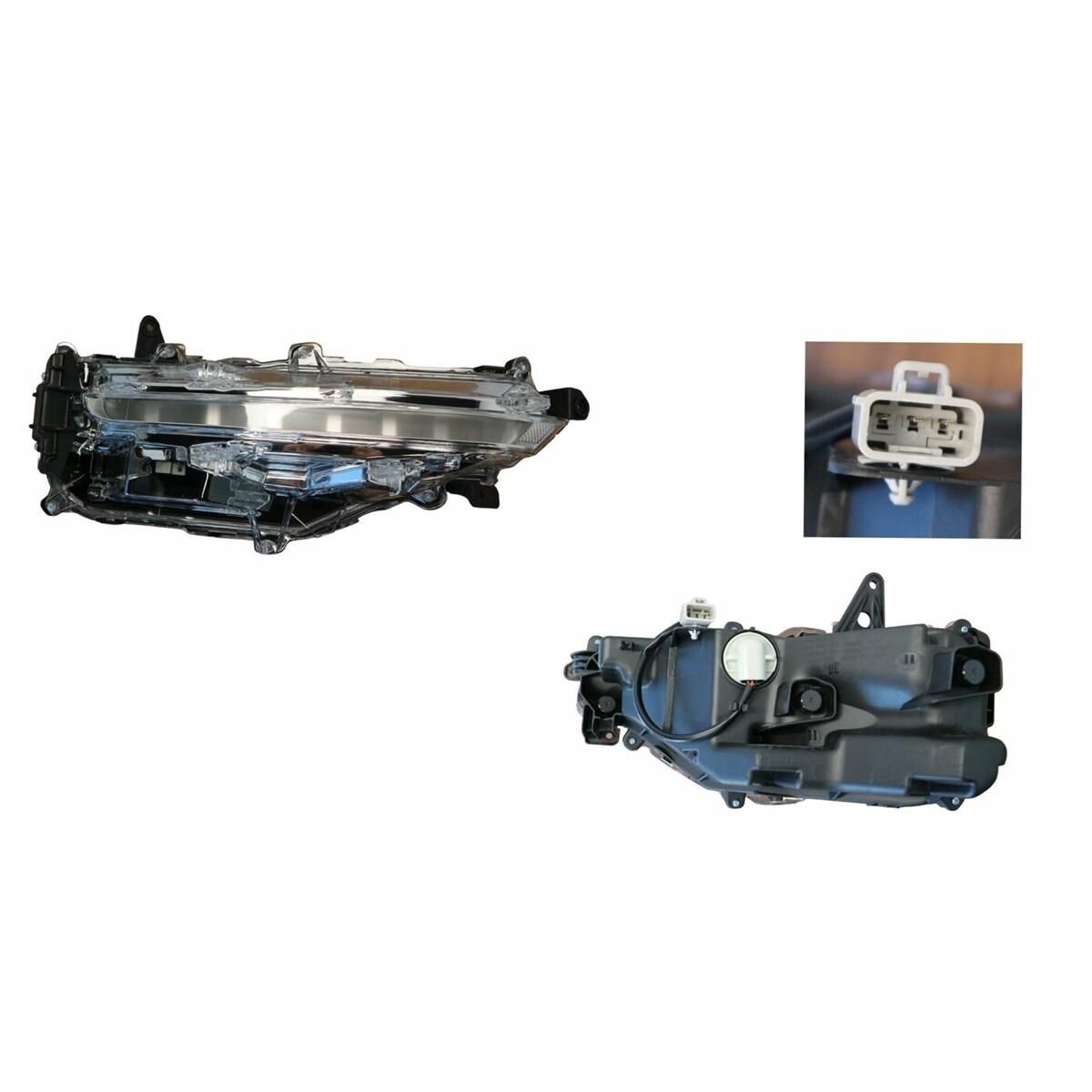 FORTUNER GUN156 (SER2) 5/20-- FRONT BAR LIGHT (+LED DAYTIME RUNNING LIGHT + LED INDICATOR) (R), , scaau_hi-res