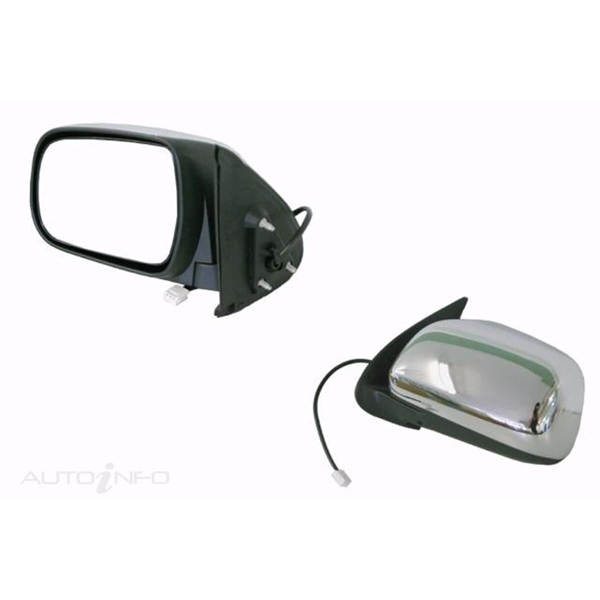 TOYOTA HILUX  KUN/TGN/GGN  04/2005 ~ 08/2011  ELECTRIC CHROME DOOR MIRROR  LEFT HAND SIDE, , scaau_hi-res