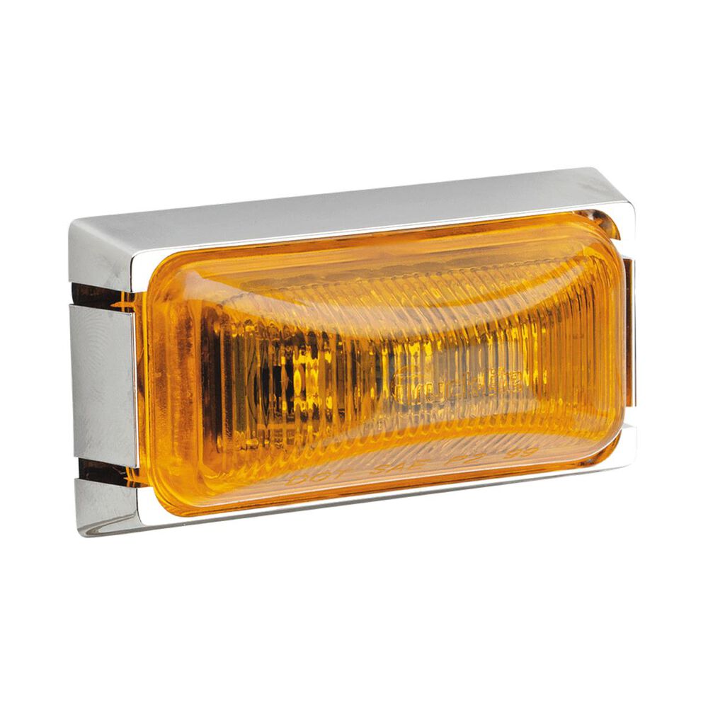 Narva Chrome Cabin Lamp Amber, 12V Supercheap Auto