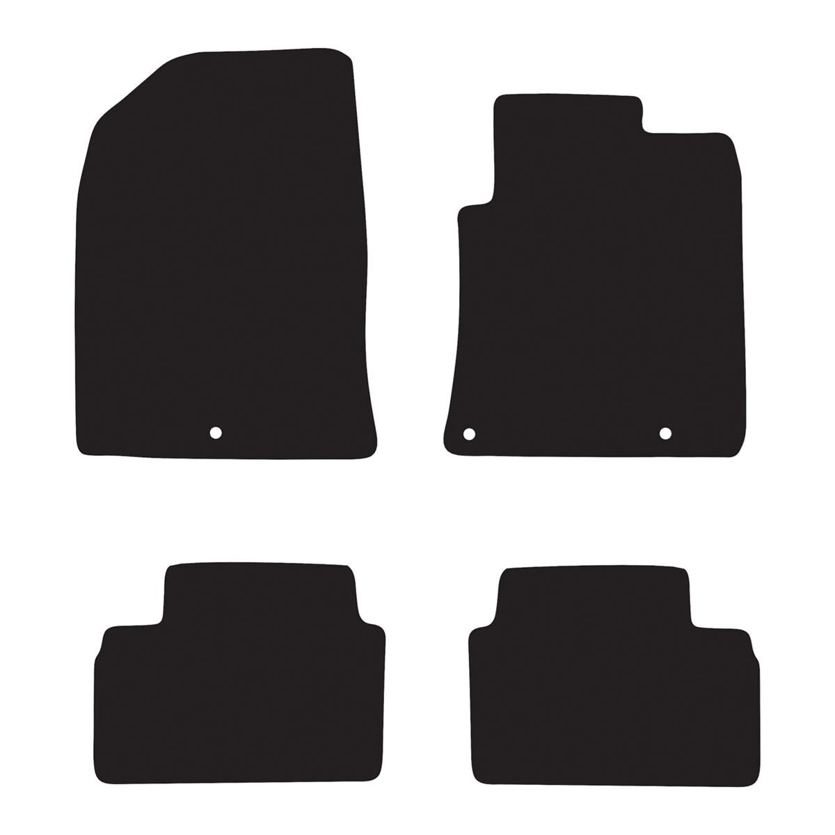 LUXURY CARPET CAR MATS FOR HYUNDAI I30 N LINE (3RD GEN FASTBACK) 2019 ONWARDS, , scaau_hi-res